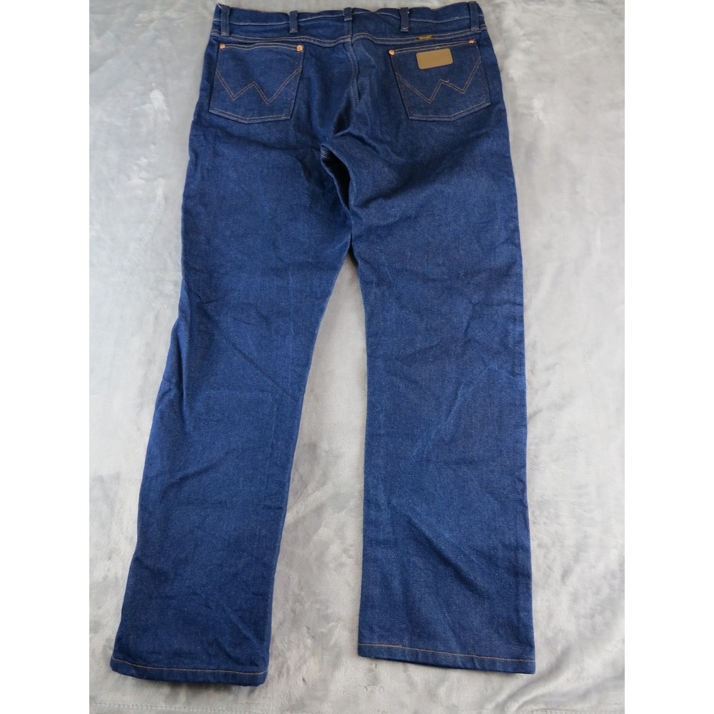 Wrangler 13MWZ Jeans Mens 40x32 Blue Denim Cowboy Western Classic Fit Pants‎